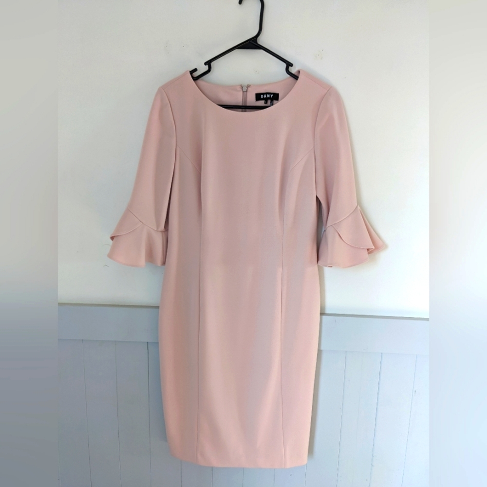 DKNY dress pink size small